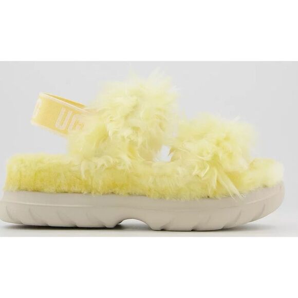 UGG Flutt Sugar sandals in YELLOW Size 7 / New No Box - Picture 5 of 9
